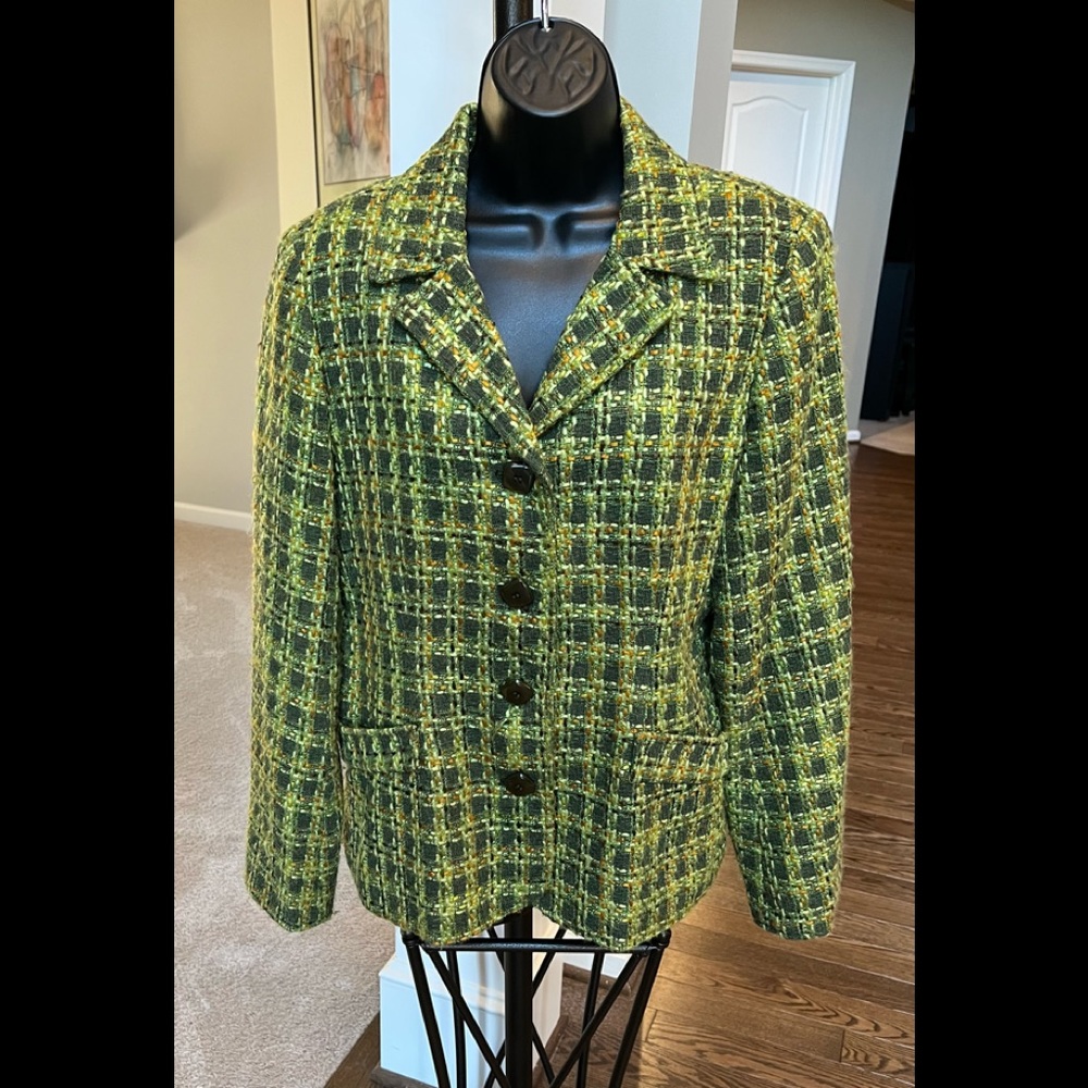 Women’s Green Blazer by RQT